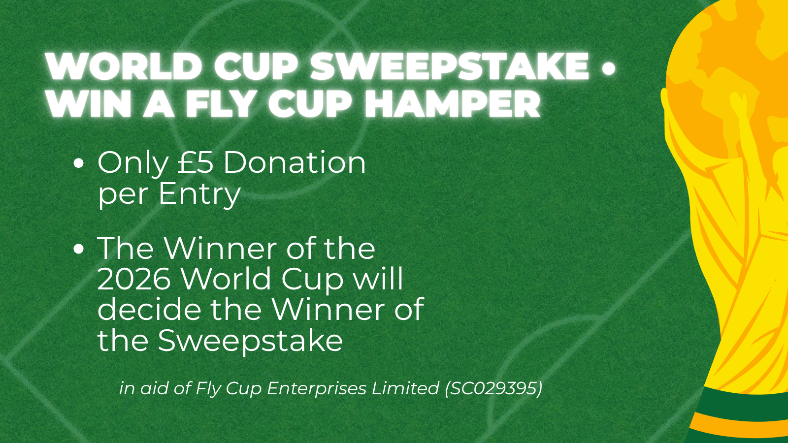 Win A Fly Cup Hamper With Fly Cup Enterprises' World Cup Sweepstake