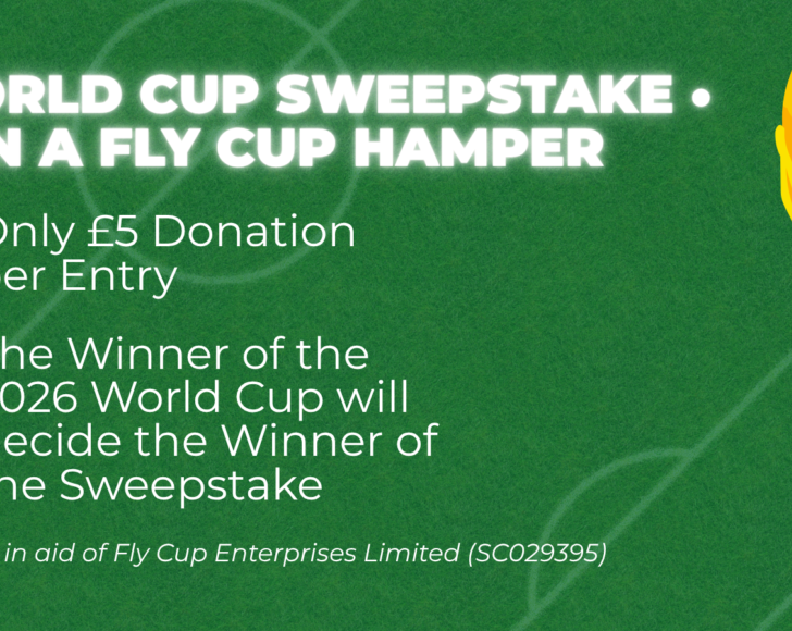 Win a Fly Cup Hamper with our World Cup Sweepstake