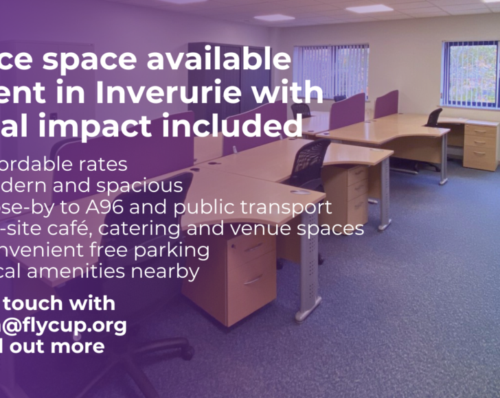 Office space available to rent in Inverurie with social impact included