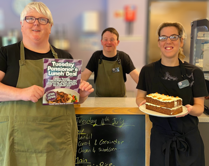 Pensioner's lunches are back in Inverurie with our delicious deal